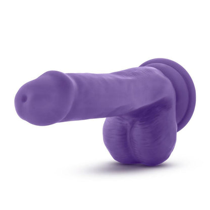 Au Natural - Bold - Delight - 6 Inch Dildo - Purple - My Sex Toy Hub