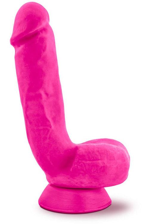 Au Natural - Bold - Pound - 8.5 Inch Dildo - Pink - My Sex Toy Hub
