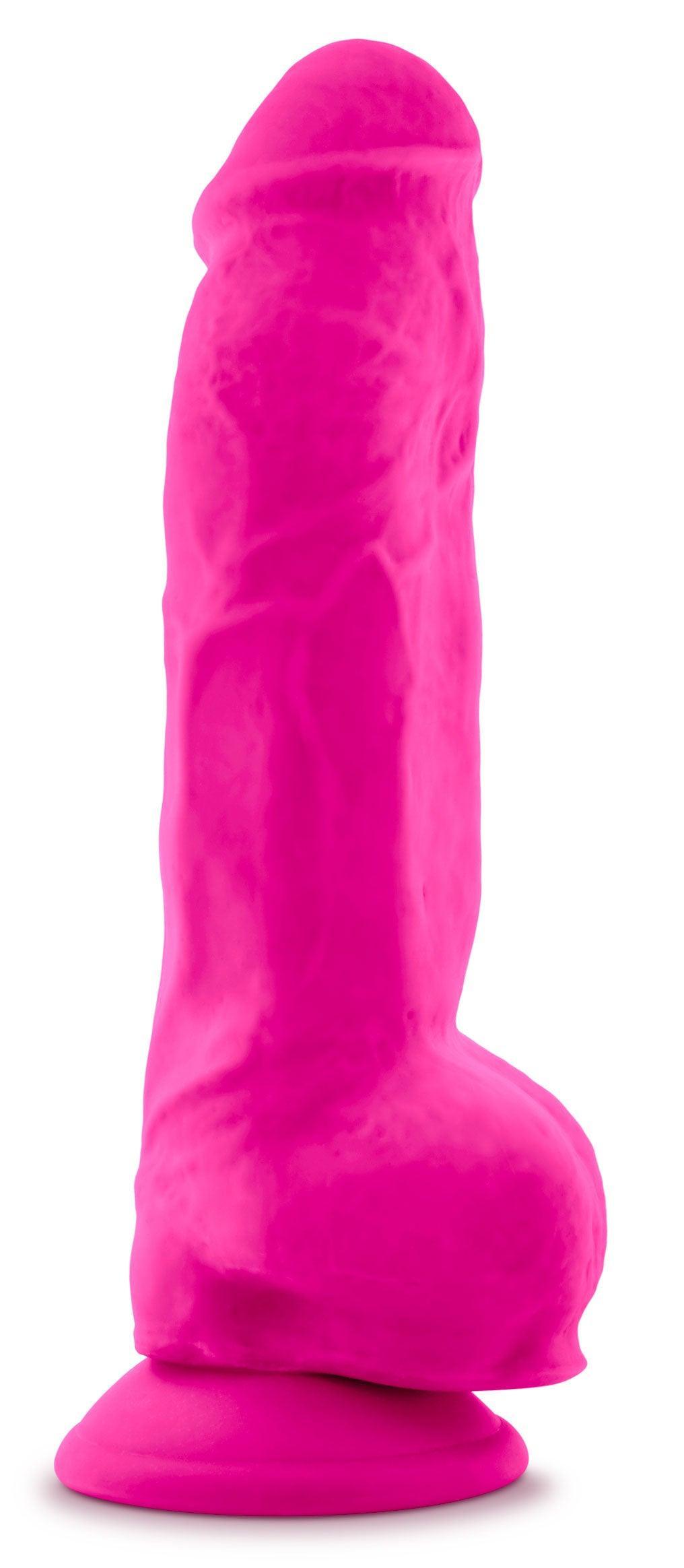Au Naturel - Bold - Big Boy - 10 Inch Dildo - Pink - My Sex Toy Hub