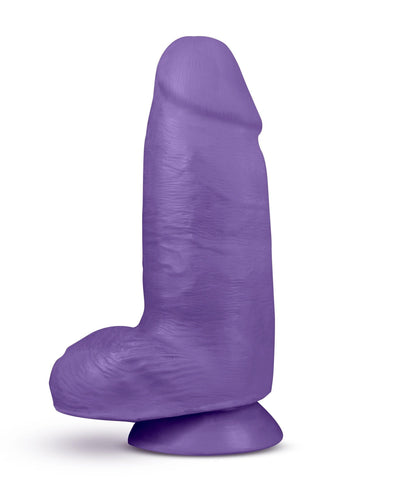 Au Naturel - Bold - Chub - 10 Inch Dildo - Purple - My Sex Toy Hub
