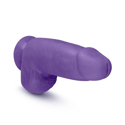 Au Naturel - Bold - Chub - 10 Inch Dildo - Purple - My Sex Toy Hub