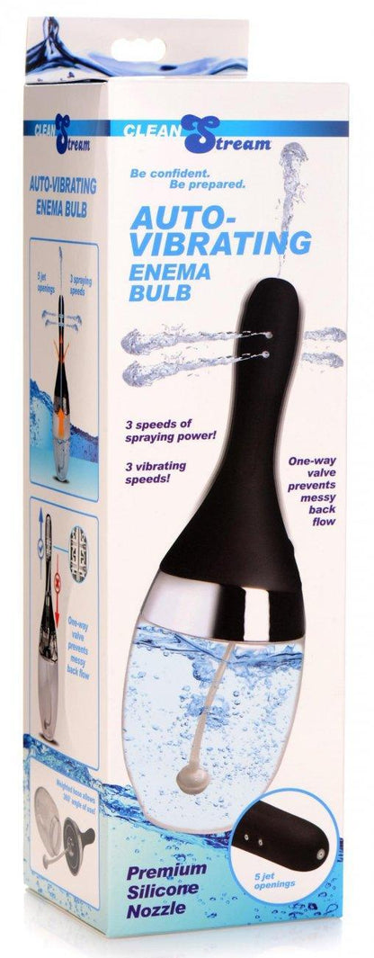 Automatic Vibrating Deep Cleaning Enema Bulb - My Sex Toy Hub