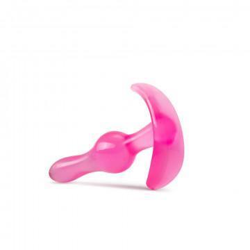 B Yours - Curvy Anal Plug - Pink - My Sex Toy Hub