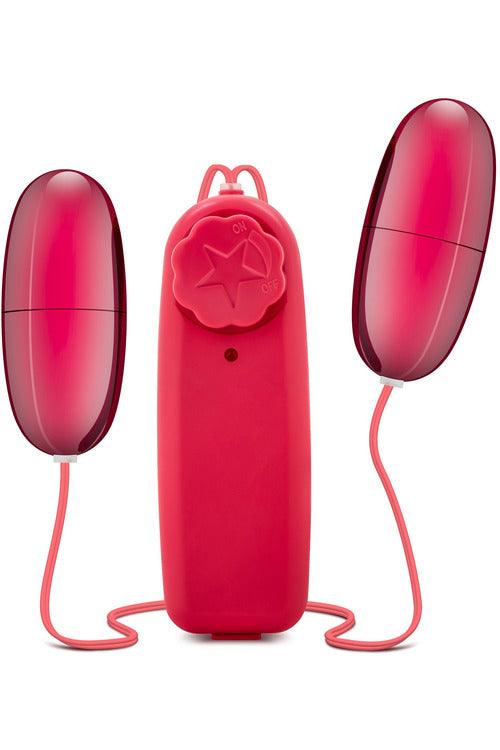 B Yours Double Pop Eggs - Cerise - My Sex Toy Hub