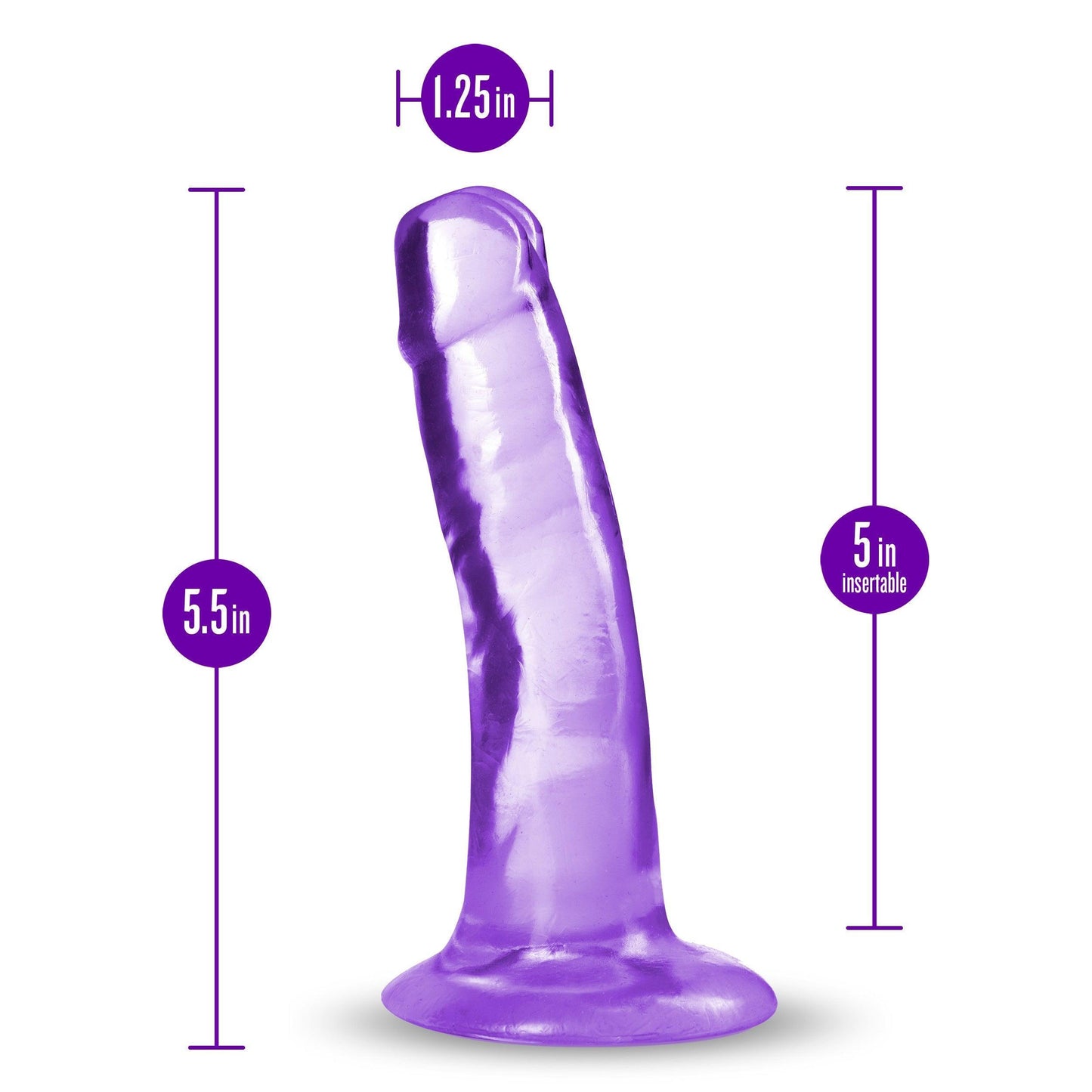B Yours Plus - Hard N Happy - Purple - My Sex Toy Hub