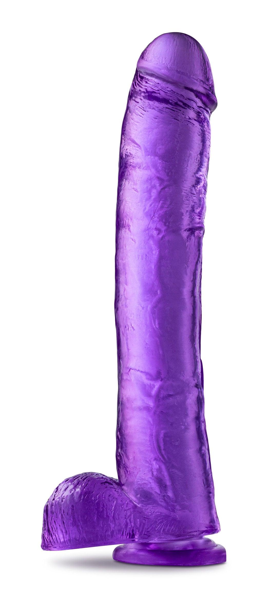B Yours Plus - Hefty N Hung - Purple - My Sex Toy Hub