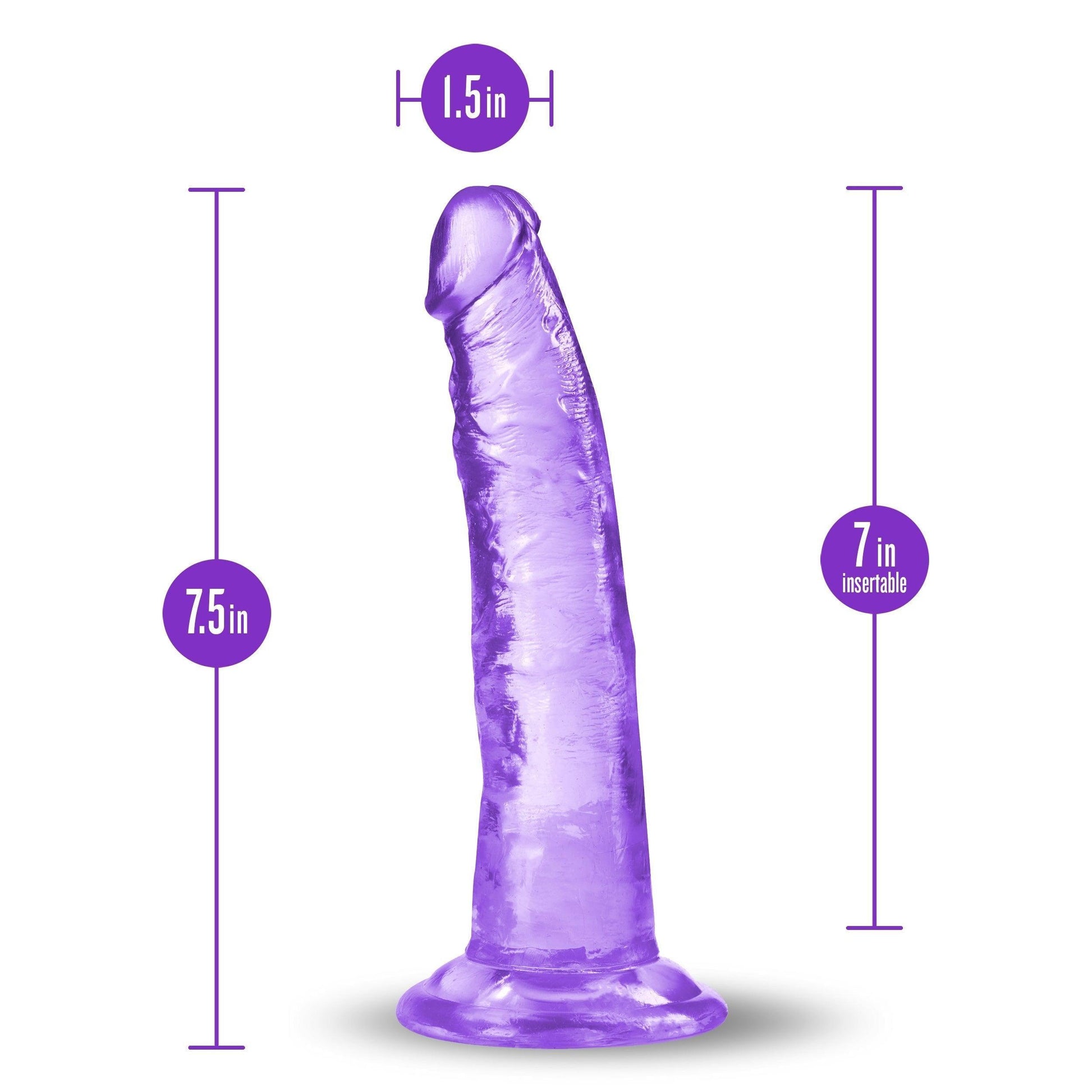 B Yours Plus - Lust N Thrust - Purple - My Sex Toy Hub