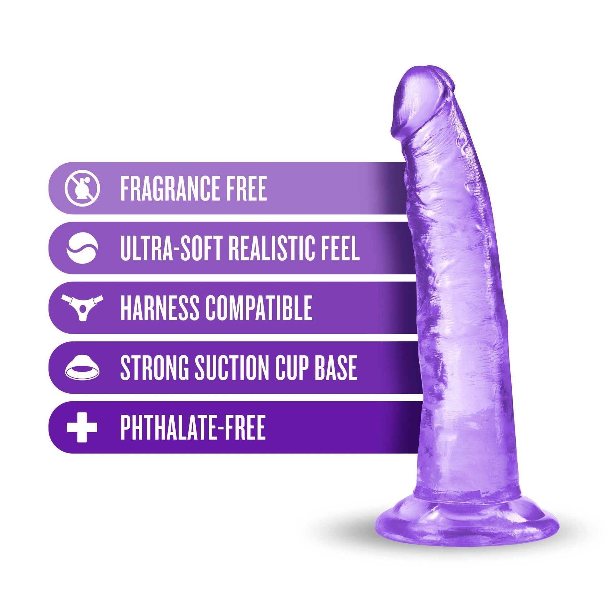 B Yours Plus - Lust N Thrust - Purple - My Sex Toy Hub