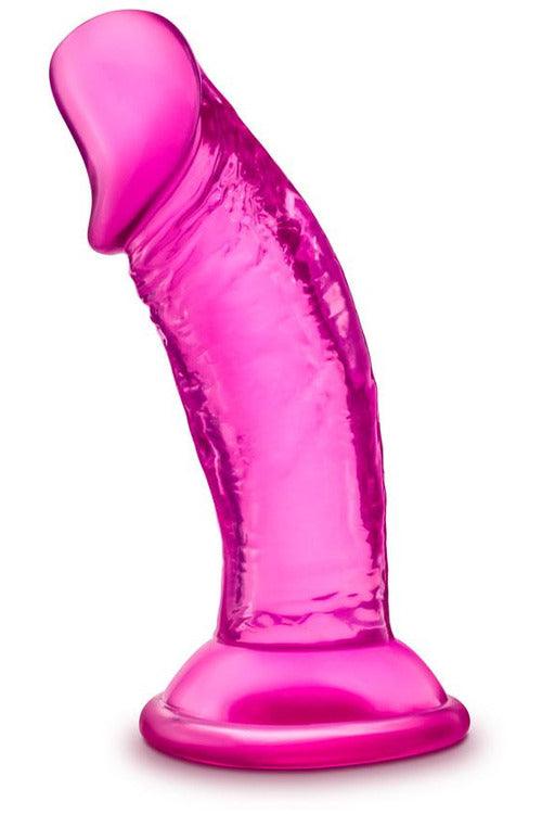 B Yours - Sweet n' Small 4 Inch Dildo With Suction Cup - Pink - My Sex Toy Hub