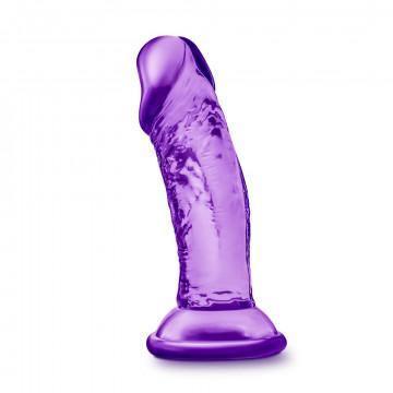 B Yours - Sweet n' Small 4 Inch Dildo With Suction Cup - Purple - My Sex Toy Hub