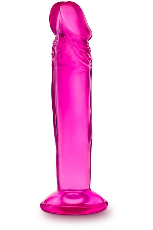 B Yours - Sweet n' Small 6 Inch Dildo With Suction Cup - Pink - My Sex Toy Hub