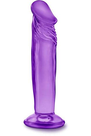 B Yours - Sweet n' Small 6 Inch Dildo With Suction Cup - Purple - My Sex Toy Hub