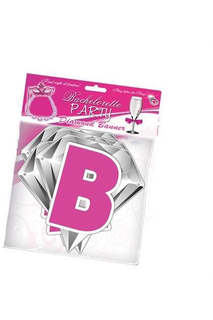 Bachelorette Party Diamond Banner - My Sex Toy Hub