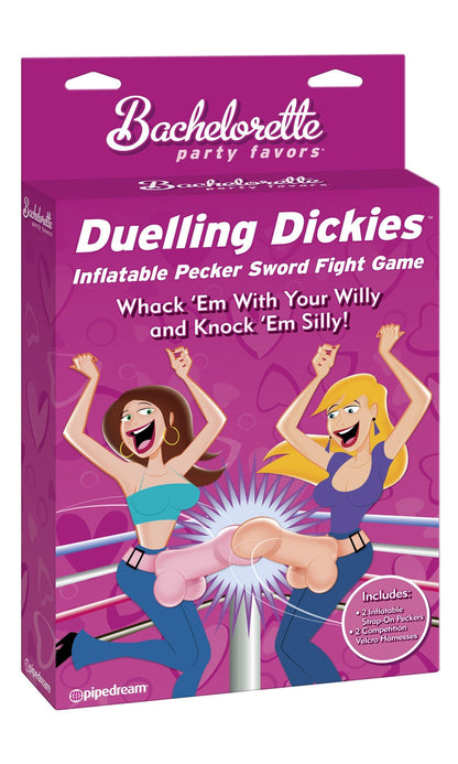 Bachelorette Party Favors Dueling Dickies Inflatable Pecker Sword Flight - My Sex Toy Hub