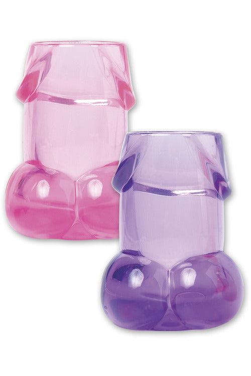 Bachelorette Party Pecker Shot Glasses - 6 Pieces - Assorted Colors - My Sex Toy Hub