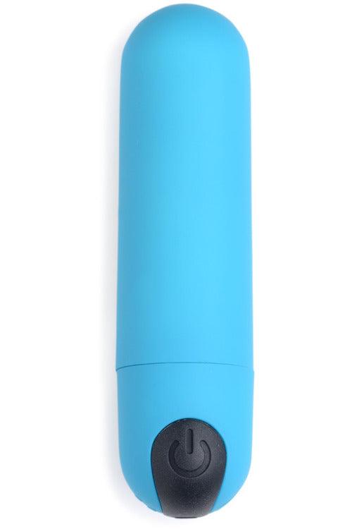 Bang Vibrating Bullet With Remote Control - Blue - My Sex Toy Hub