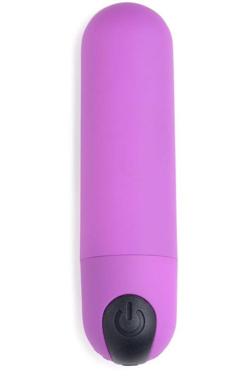 Bang Vibrating Bullet With Remote Control - Purple - My Sex Toy Hub