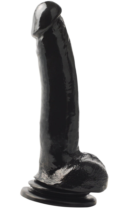 Basix Rubber Works 9 Inch Suction Cup Thicky - Black - My Sex Toy Hub