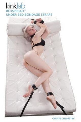Bedspread Under Bed Bondage Straps - My Sex Toy Hub