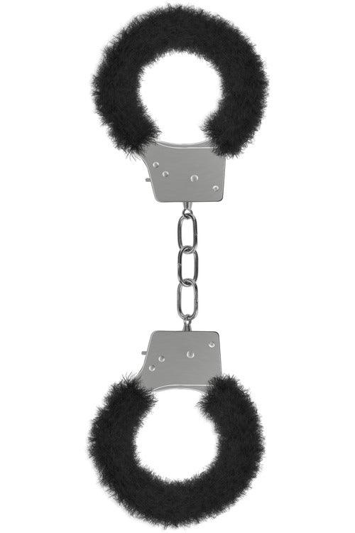 Beginner's Furry Handcuffs - Black - My Sex Toy Hub