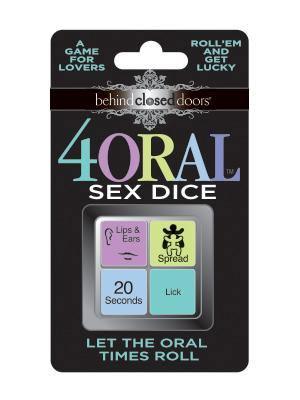 Behind Closed Doors - 4 Oral Sex Dice - My Sex Toy Hub