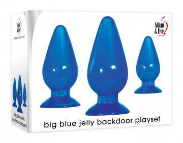 Big Blue Jelly Backdoor Playset - My Sex Toy Hub
