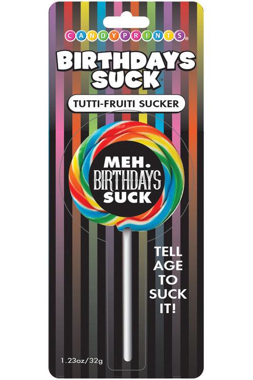 Birthdays Suck Meh Lollipop - My Sex Toy Hub