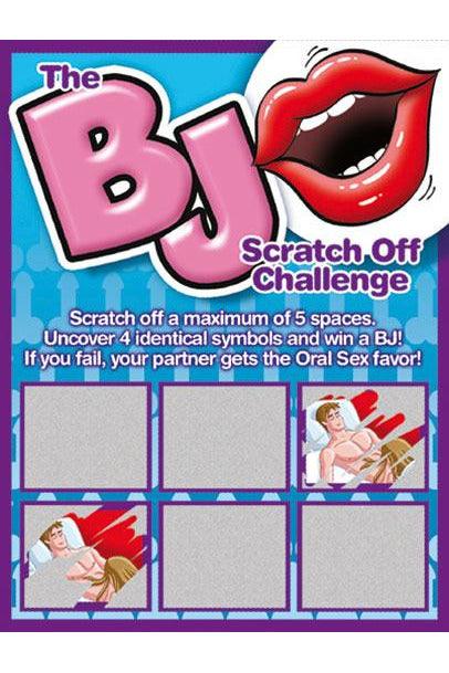 Bj Scratch Off Challenge - My Sex Toy Hub