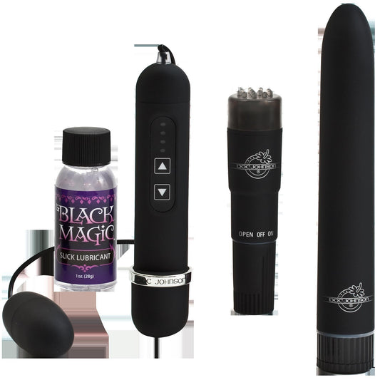Black Magic - Pleasure Kit - My Sex Toy Hub