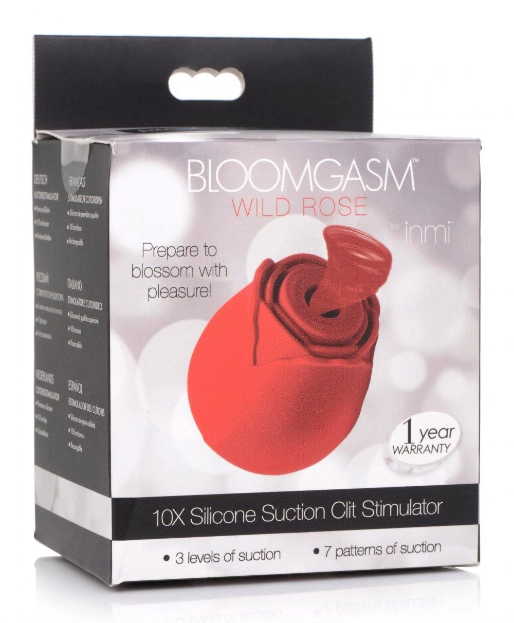 Bloomgasm Wild Rose 10X Silicone Clit Stimulator - My Sex Toy Hub