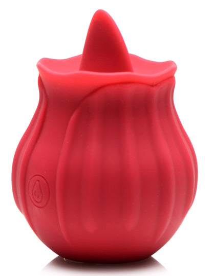 Bloomgasm - Wild Violet 10x Licking Clit Stimulator - Red - My Sex Toy Hub