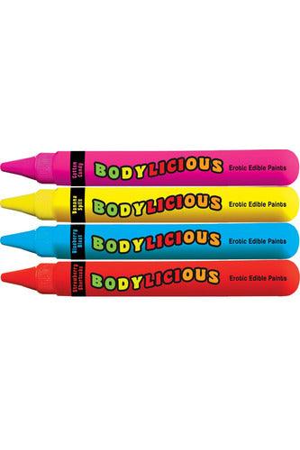 Bodylicious Edible Body Pens - 4pk. - Assorted Flavors - My Sex Toy Hub