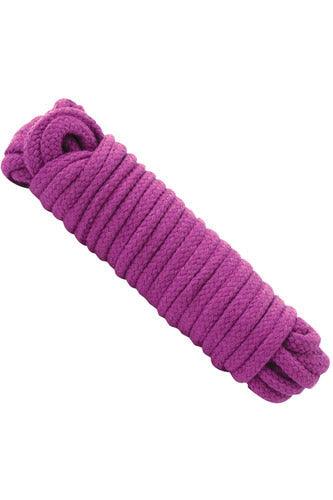 Bondage Rope - Cotton - Japanese Style - Purple - My Sex Toy Hub