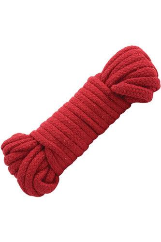 Bondage Rope - Cotton - Japanese Style - Red - My Sex Toy Hub