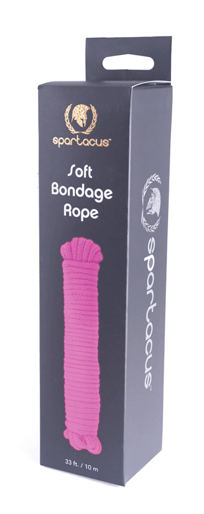 Bondage Soft Rope 10m 33ft - Pink - My Sex Toy Hub