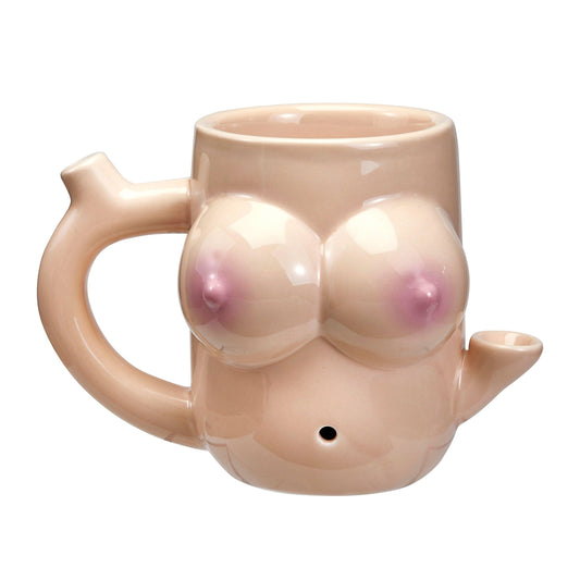 Boob Mug - Novelty Pipe - My Sex Toy Hub