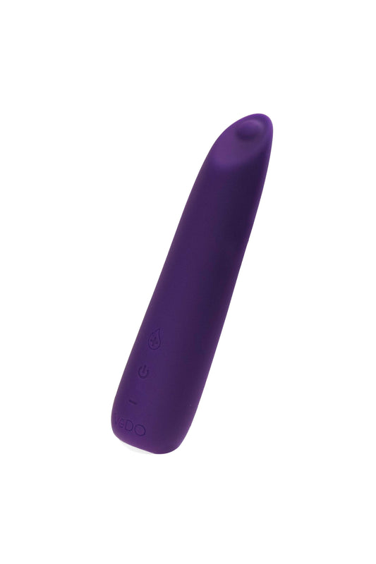 Boom Rechargeable Warming Vibe - Deep Purple - My Sex Toy Hub