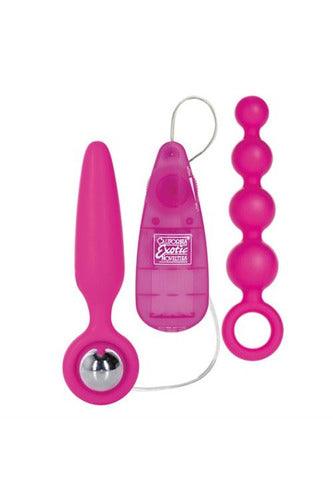 Booty Call Booty Vibro Kits - Pink - My Sex Toy Hub