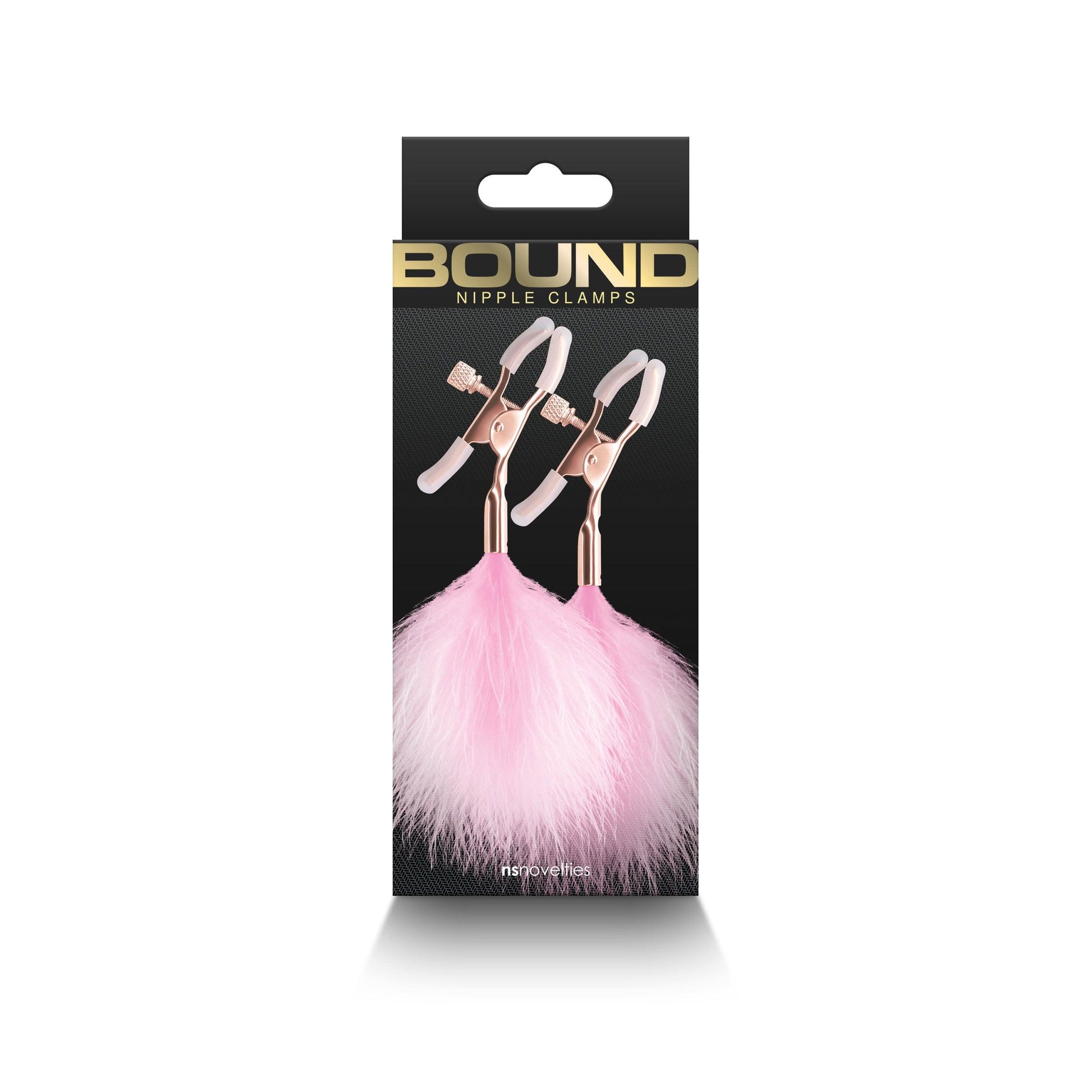 Bound - Nipple Clamps - F1 - Pink - My Sex Toy Hub