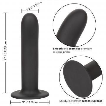 Boundless Smooth - 7 Inch - Black - My Sex Toy Hub