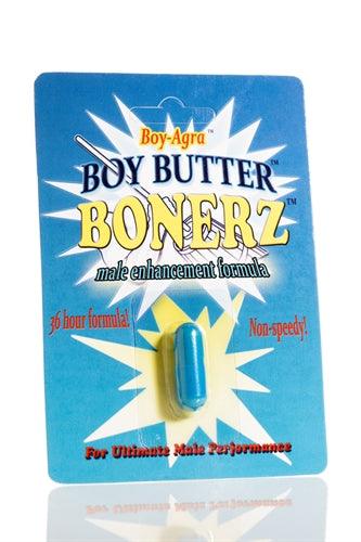 Boy-Agra Boy Butter Bonerz - Male Enhancement Formula - 1 Blister Pack - My Sex Toy Hub