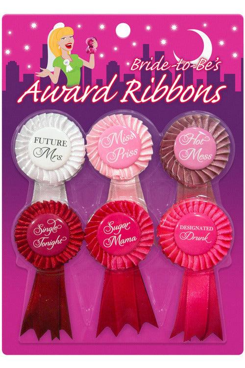 Bride-to-Be Award Ribbons - My Sex Toy Hub