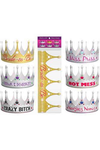 Bride-to-Be Party Crowns - My Sex Toy Hub