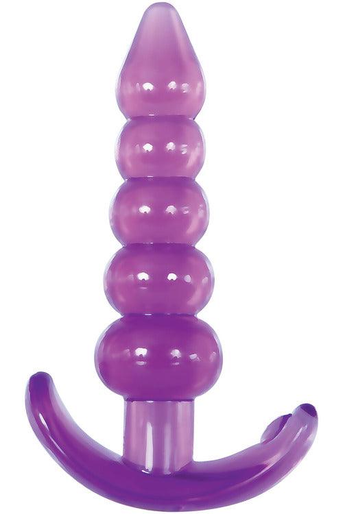 Bumpy Delight Anal Plug - Purple - My Sex Toy Hub