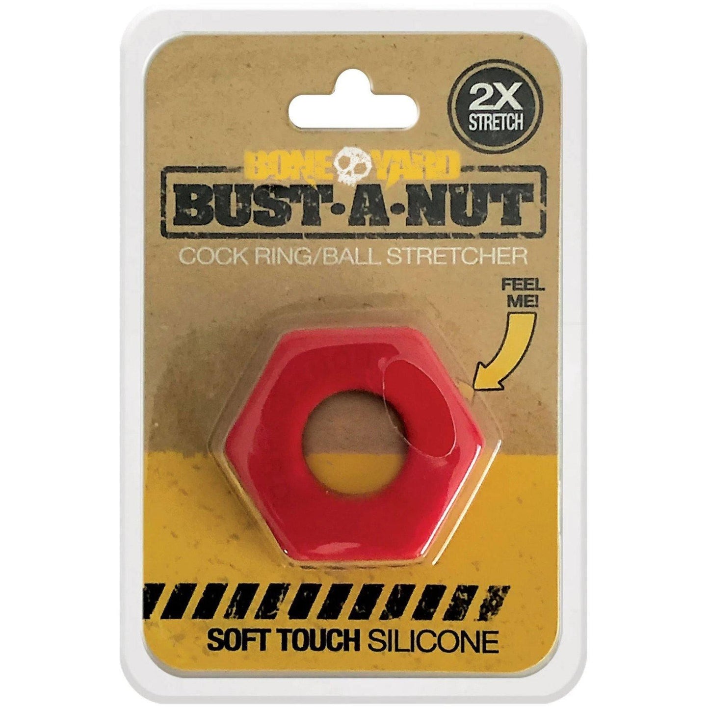 Bust a Nut Cock Ring - Red - My Sex Toy Hub