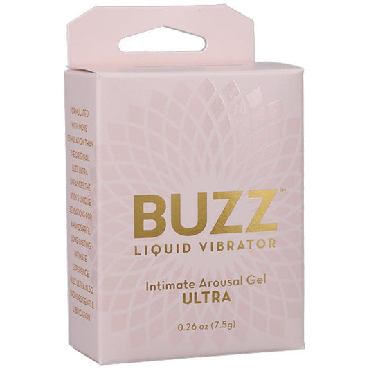 Buzz - Ultra Liquid Vibrator - Intimate Arousal Gel - 0.26 Oz. - My Sex Toy Hub