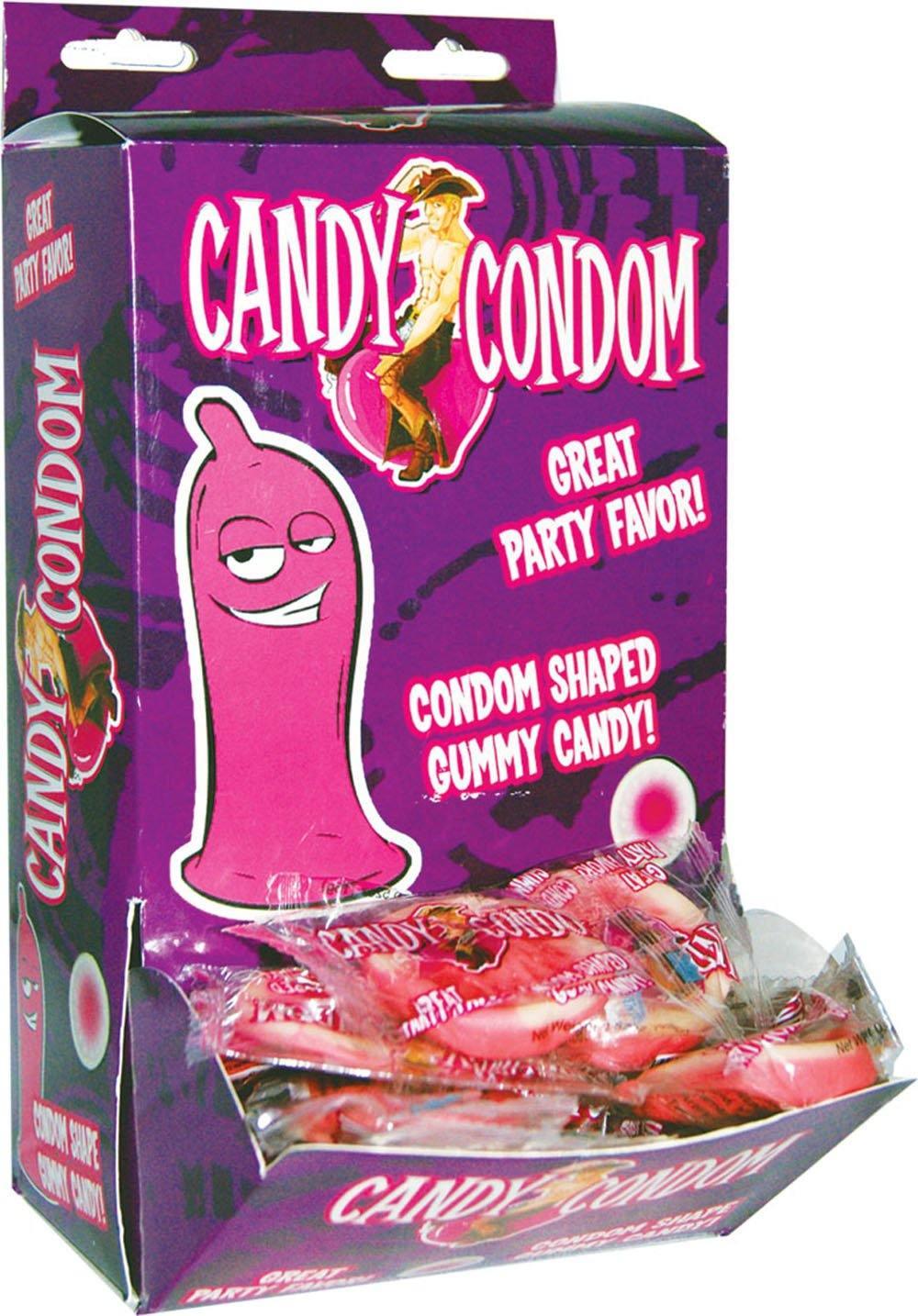 Candy Condoms - 50 Pieces Display - My Sex Toy Hub