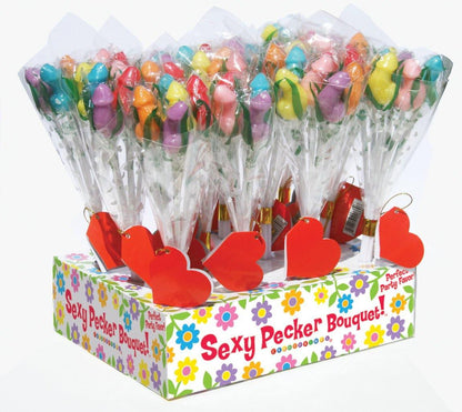 Candy Penis Bouquet - 12 Piece Display - My Sex Toy Hub