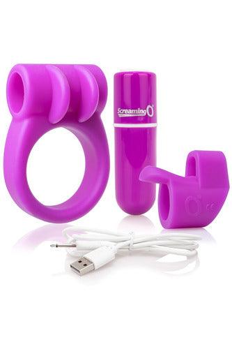Charged Combo Kit #1 - Purple - My Sex Toy Hub