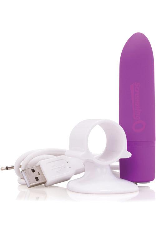 Charged Positive Rechargeable Vibe - Grape - My Sex Toy Hub